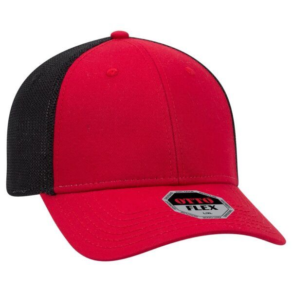 Otto Flex Stretch Poly Mesh Back Cap - Image 9