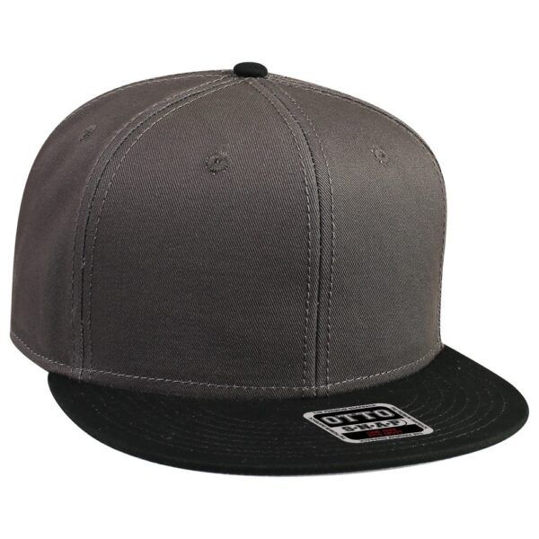 Six Panel Cotton Twill Flat Cap - Image 6