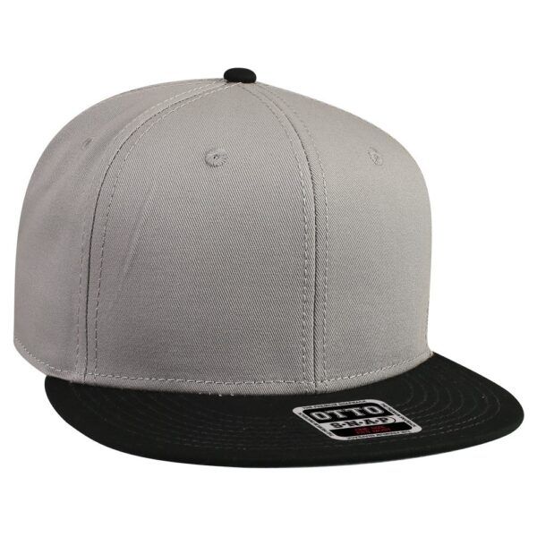Six Panel Cotton Twill Flat Cap - Image 8