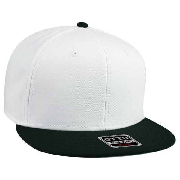 Six Panel Cotton Twill Flat Cap - Image 7