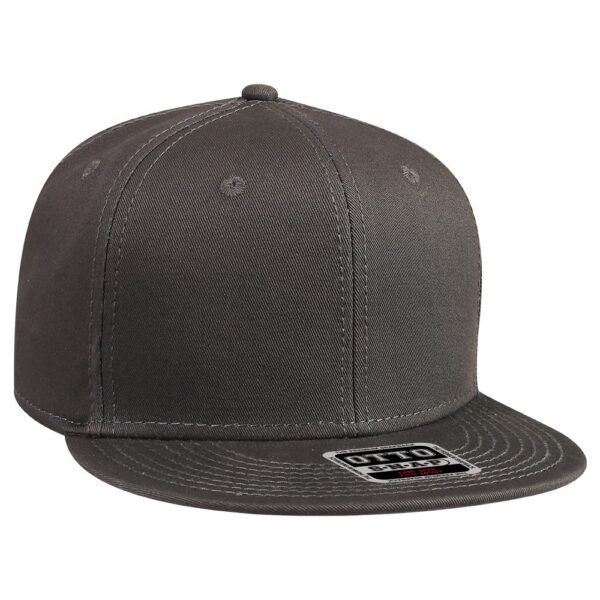 Six Panel Cotton Twill Flat Cap - Image 10