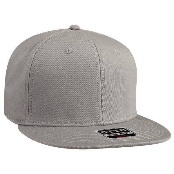 Six Panel Cotton Twill Flat Cap - Image 12