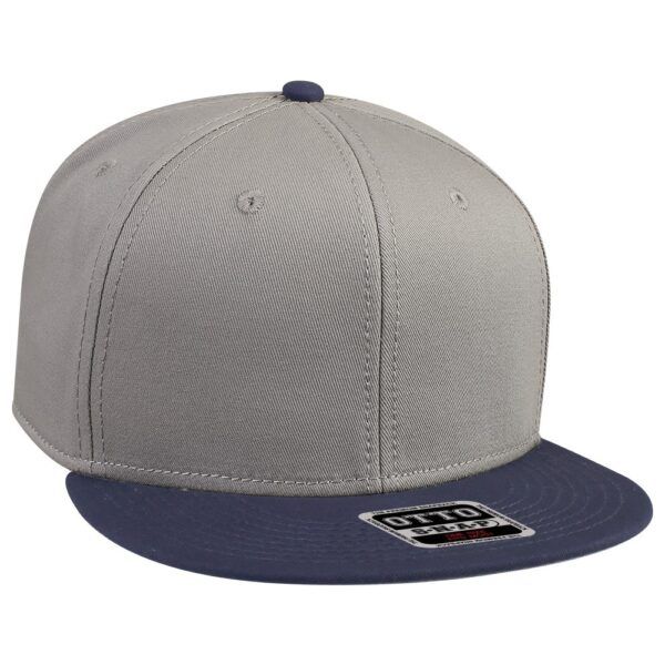 Six Panel Cotton Twill Flat Cap - Image 5