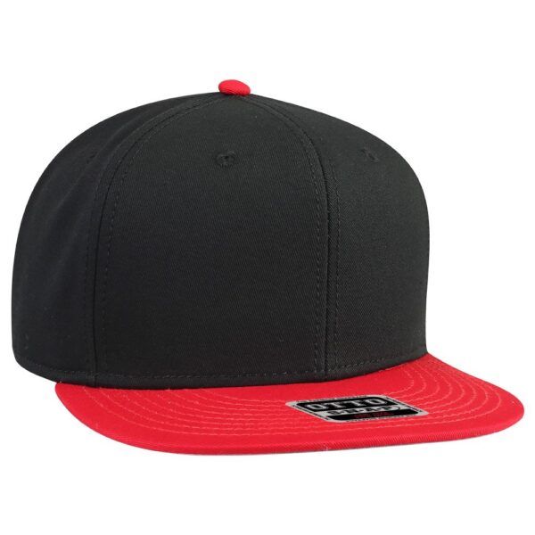 Six Panel Cotton Twill Flat Cap - Image 9
