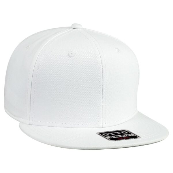 Six Panel Cotton Twill Flat Cap - Image 11