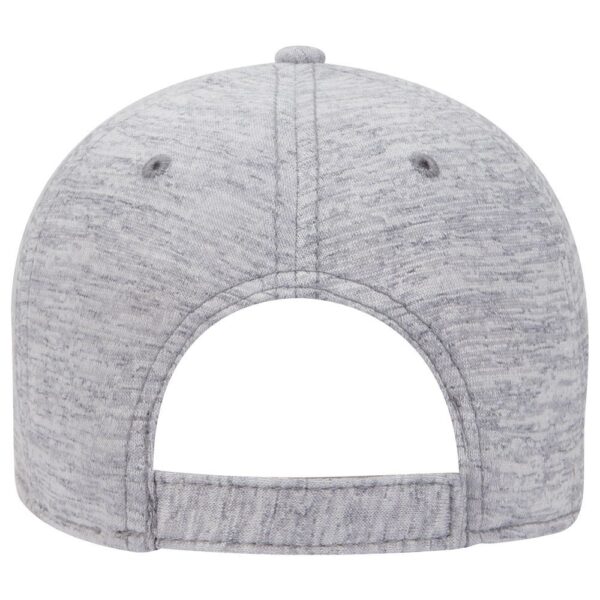 Six Panel Rayon Blend Jersey Knit Baseball Cap - Image 7