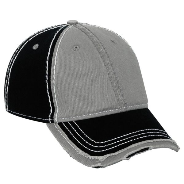 Six Panel Vintage Washed Cap - Image 3