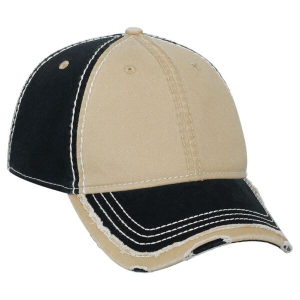 Six Panel Vintage Washed Cap - Image 4