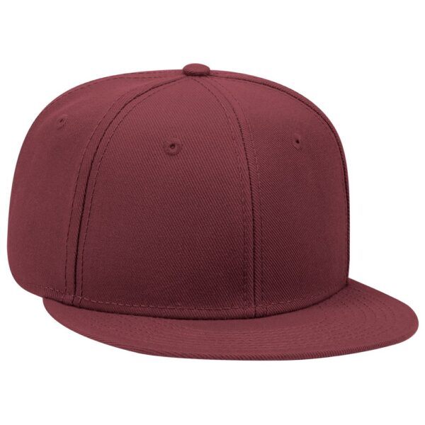 Six Panel Wool Blend Flat Cap - Image 18