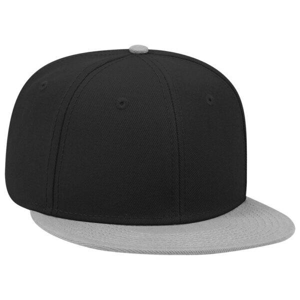 Six Panel Wool Blend Flat Cap - Image 7