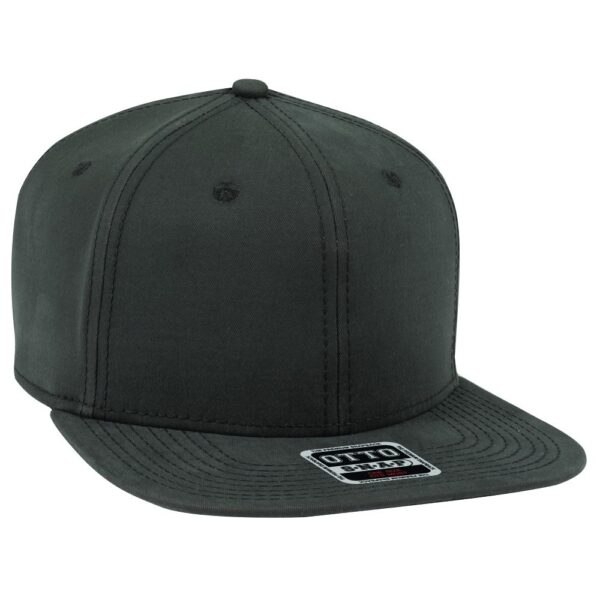 Stretch Cotton Twill Flat Cap - Image 7