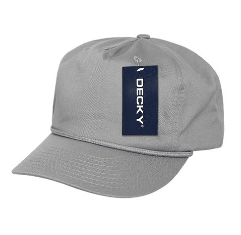 Classic Five Panel Cap with Rope