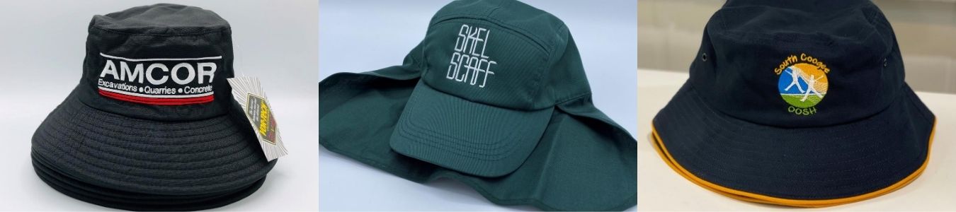 Branded Hats Protect You From the Sun - Bucket Hats