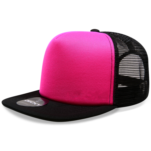 Heavy Duty Flat Peak Trucker