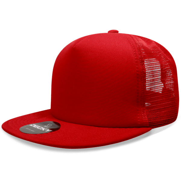 Heavy Duty Flat Peak Trucker