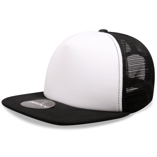 Heavy Duty Flat Peak Trucker
