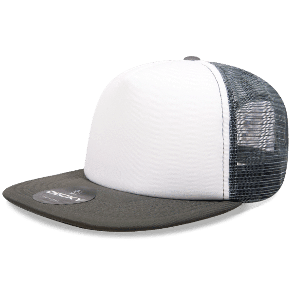 Heavy Duty Flat Peak Trucker