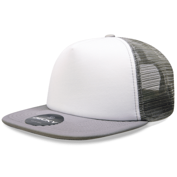 Heavy Duty Flat Peak Trucker
