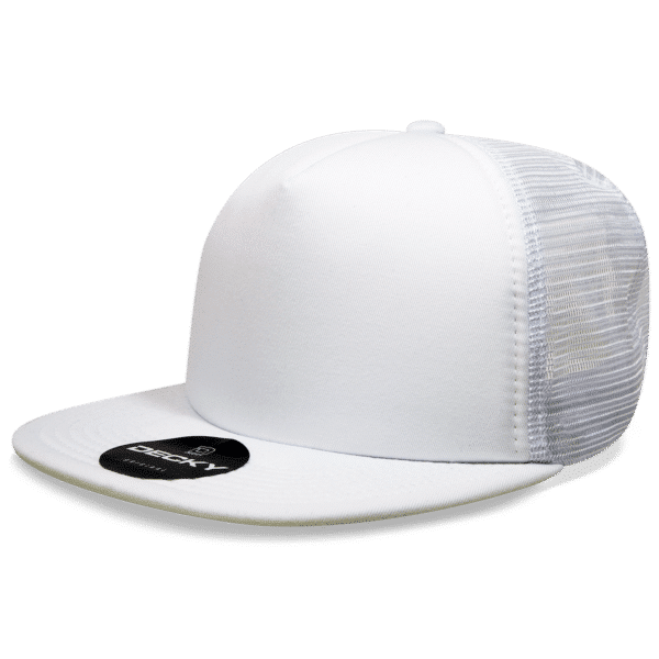 Heavy Duty Flat Peak Trucker