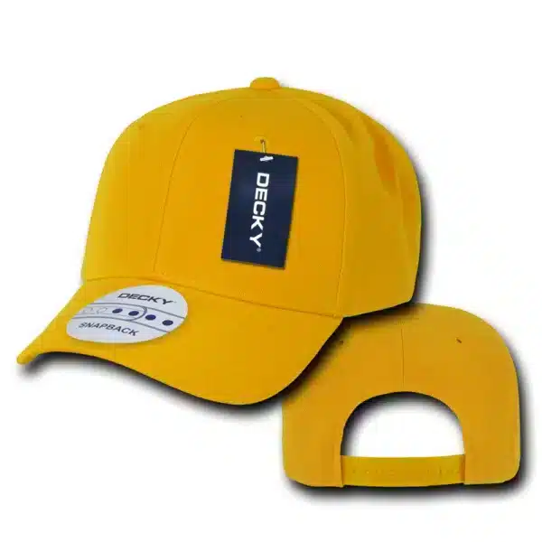 Acrylic Curved Peak Baseball Snapback