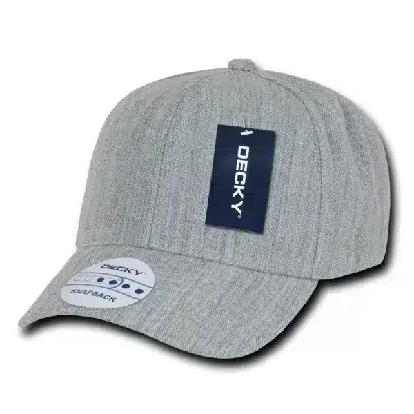Acrylic Curved Peak Baseball Snapback - Image 9