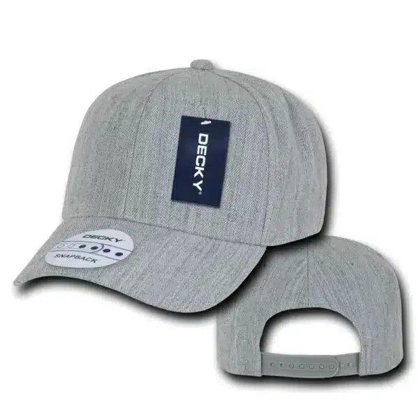 Acrylic Curved Peak Baseball Snapback - Image 8