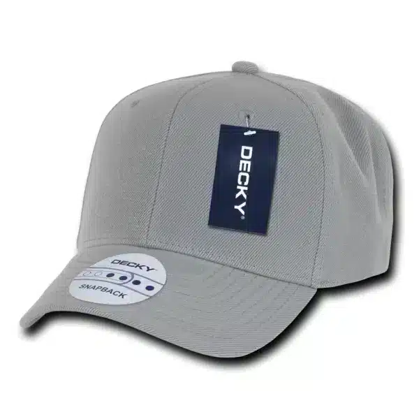 Acrylic Curved Peak Baseball Snapback