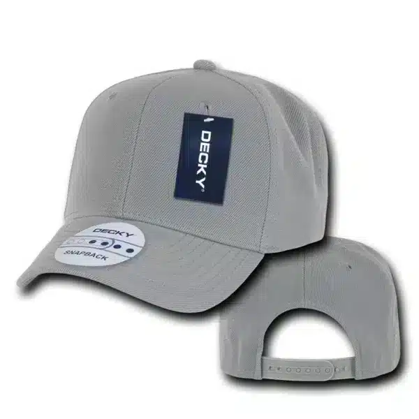 Acrylic Curved Peak Baseball Snapback - Image 10