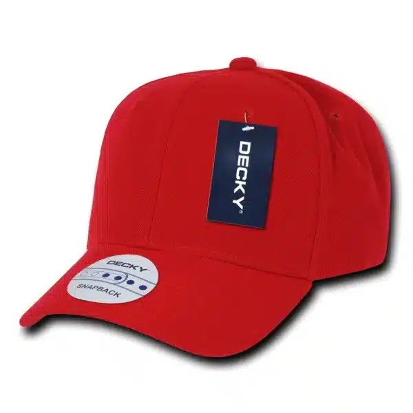Acrylic Curved Peak Baseball Snapback