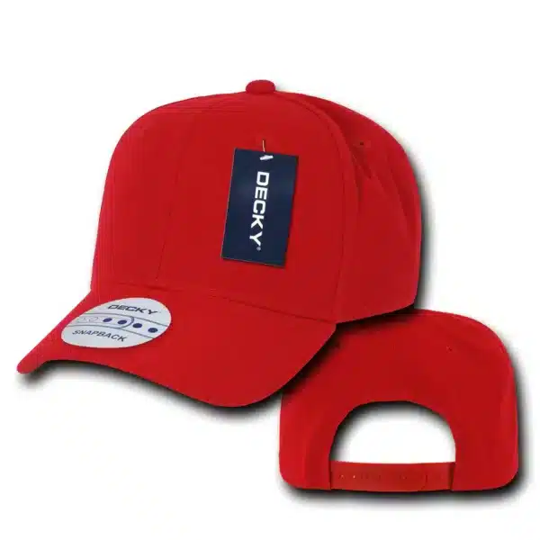 Acrylic Curved Peak Baseball Snapback