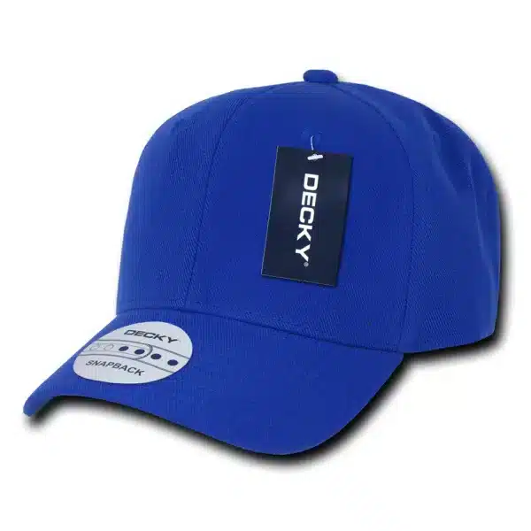 Acrylic Curved Peak Baseball Snapback