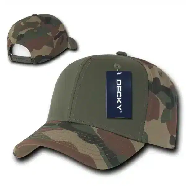 Camo Curve Peak Snapback