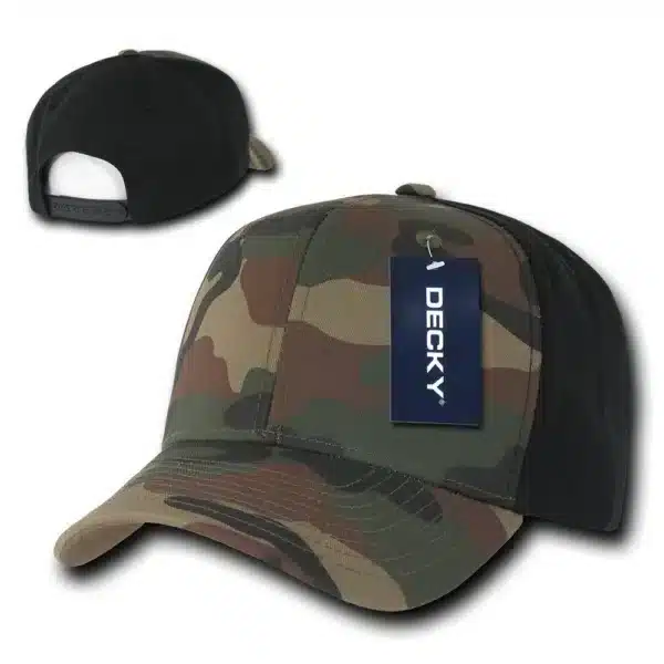 Camo Curve Peak Snapback