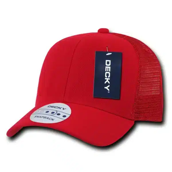 Curved Peak Trucker Cap