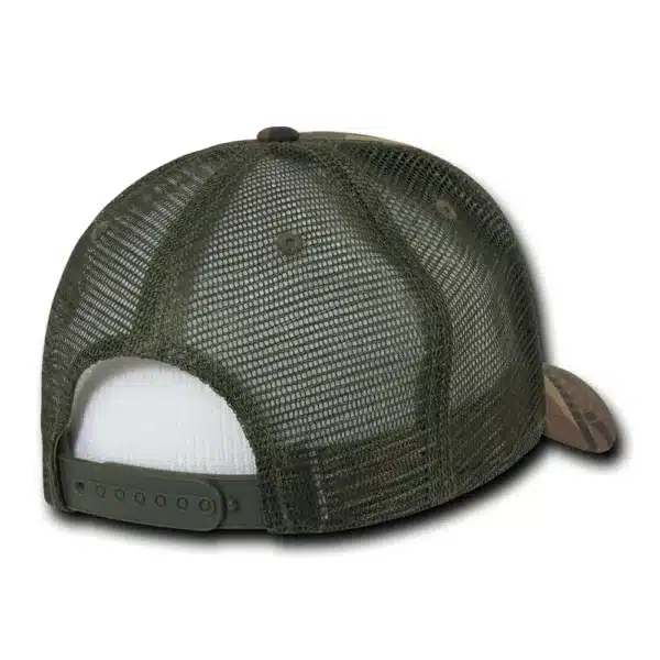 Curved Peak Trucker Cap