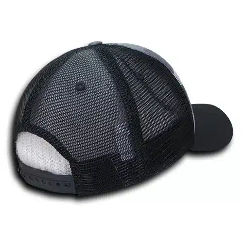 Camo Curved Peak Trucker