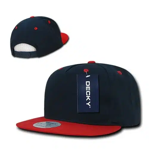 Five Panel Cotton Flat Peak Snapback