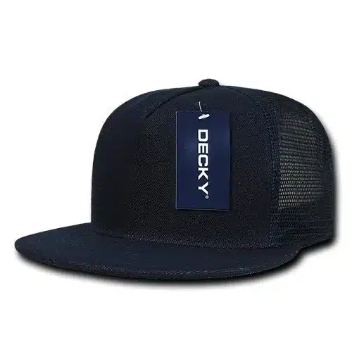 Five Panel Denim Trucker