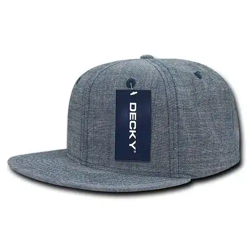 Washed Denim Snapback