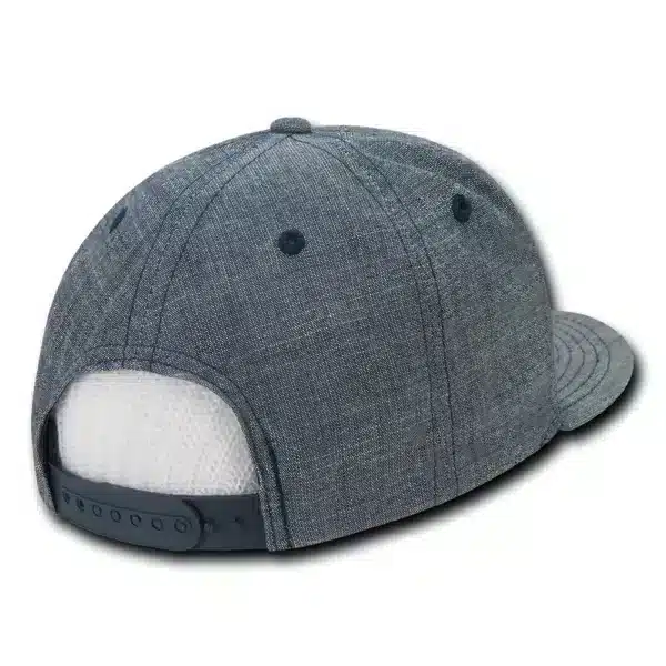 Washed Denim Snapback