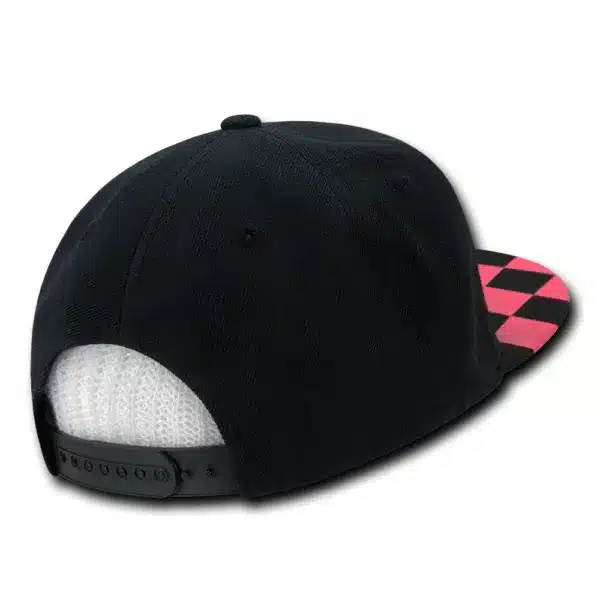 Checkered Bill Snapback
