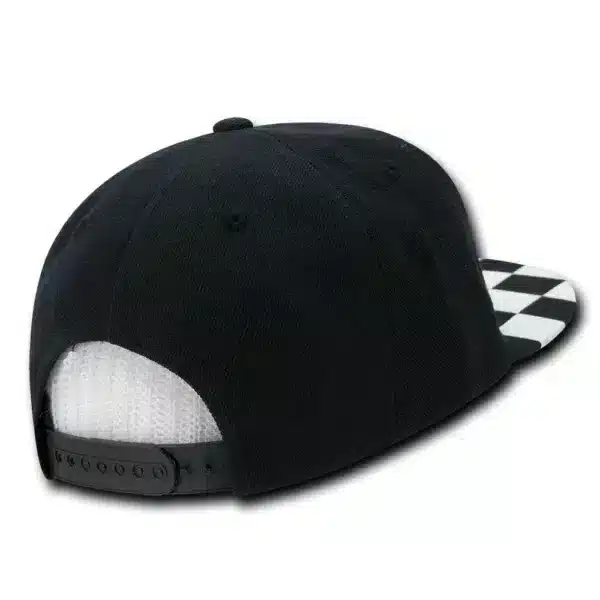 Checkered Bill Snapback