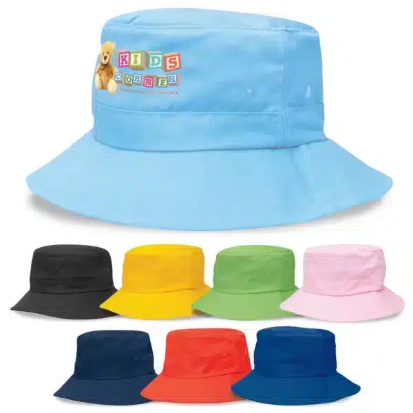 Kids Twill Bucket Hat