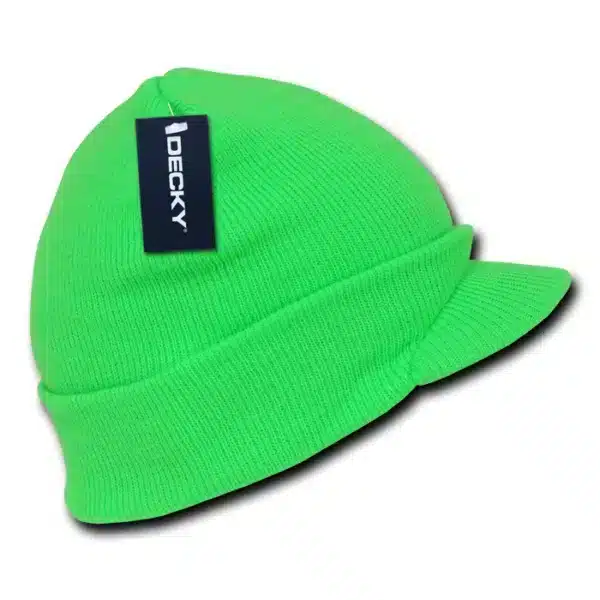 Neon Jeep Cap Beanie
