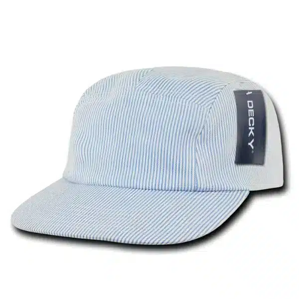 Five Panel Seersucker Racer Cap
