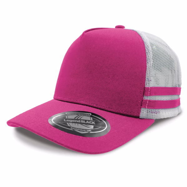 Striped Trucker Cap