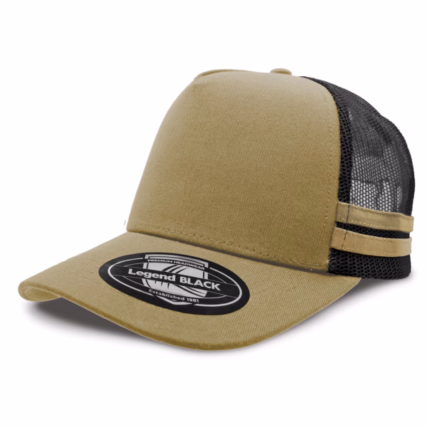 Striped Trucker Cap