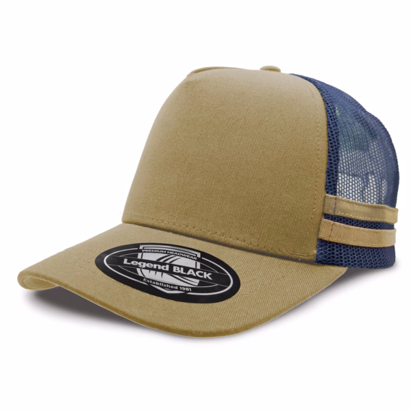Striped Trucker Cap