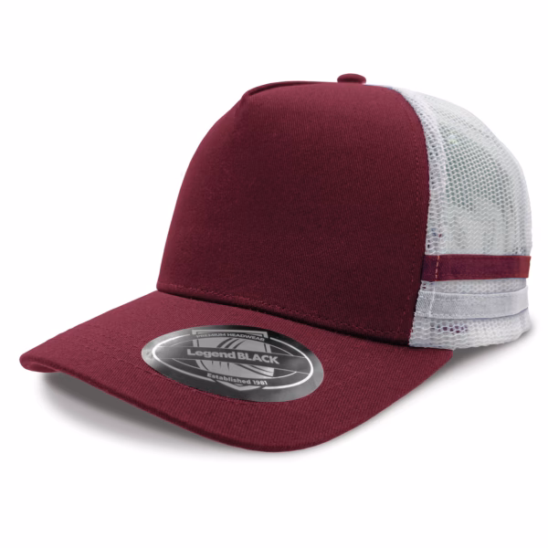 Striped Trucker Cap
