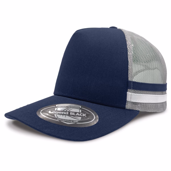 Striped Trucker Cap